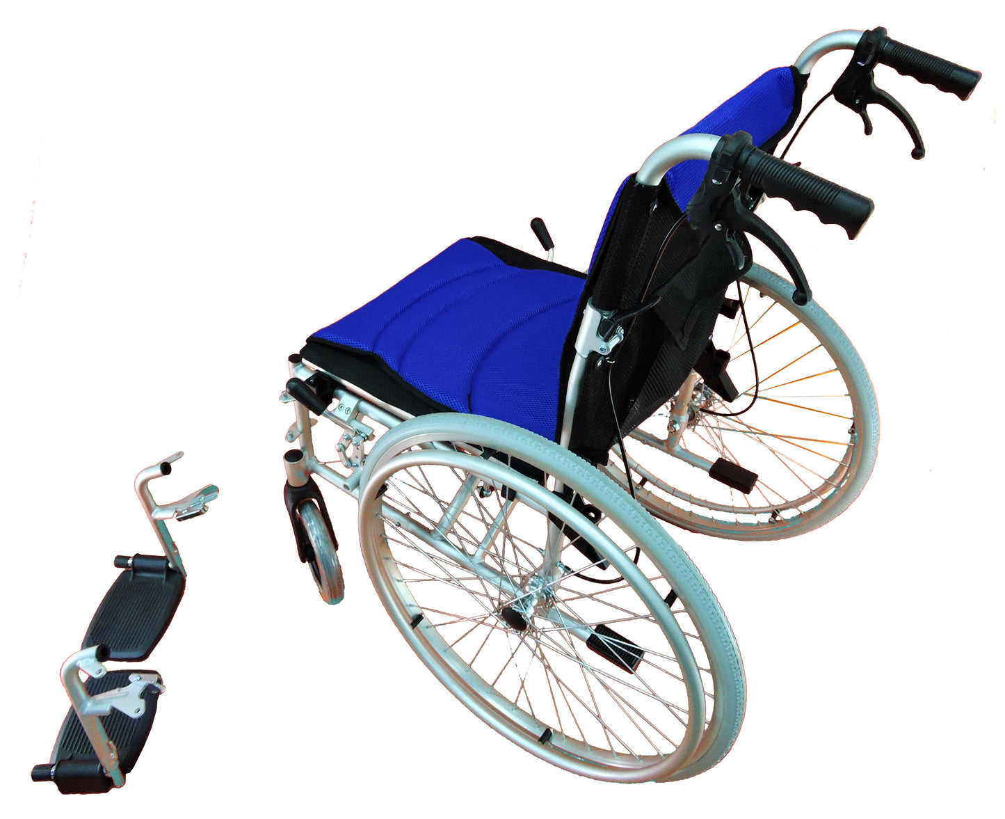CARROZZINA AUTOSPINTA LIGHT BLUE