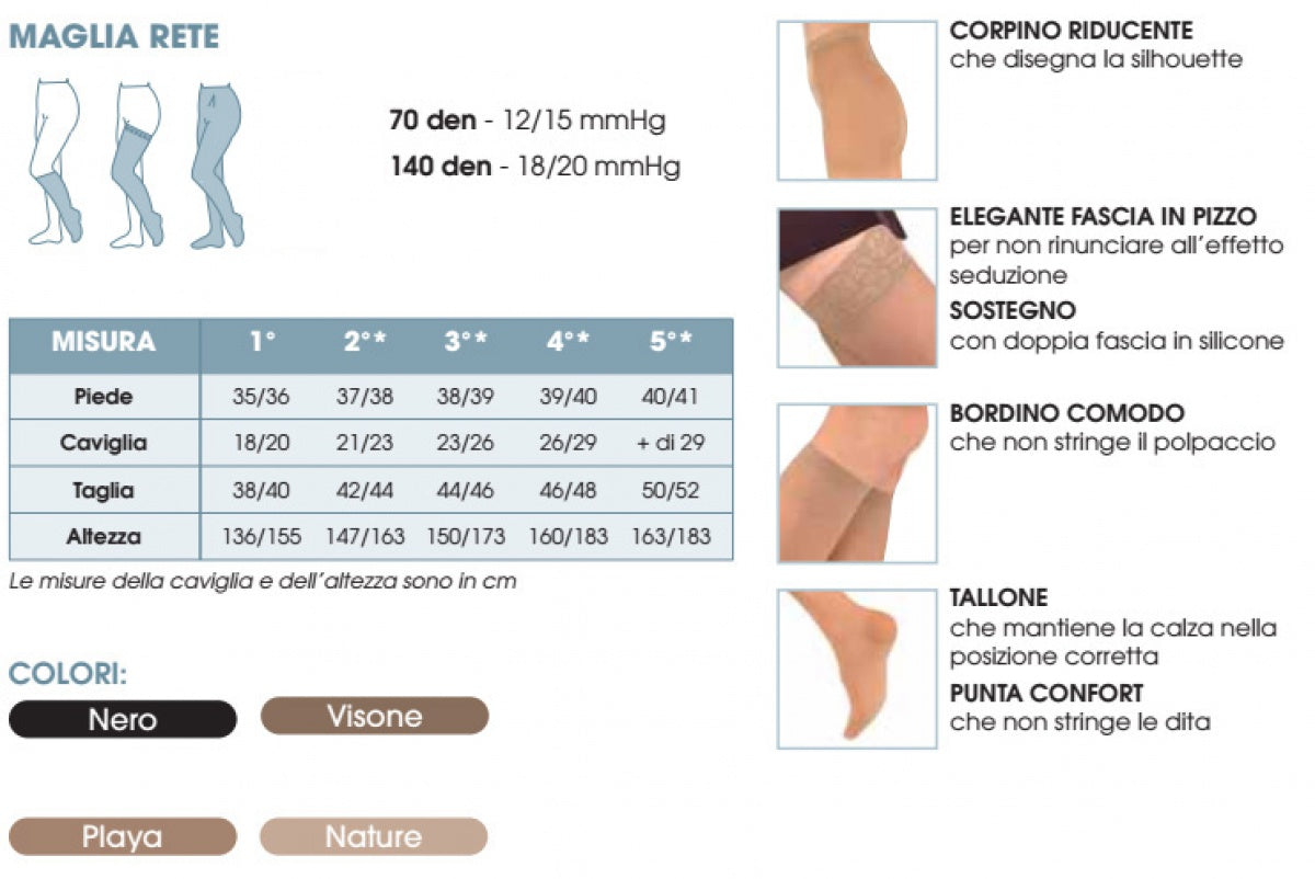 Modasana Collant 140 den maglia liscia