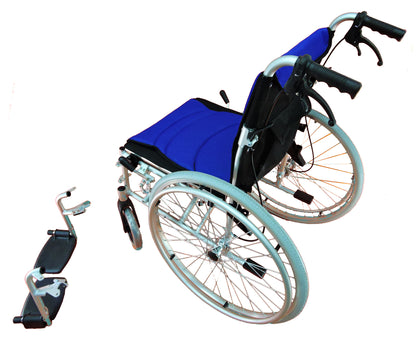 CARROZZINA AUTOSPINTA LIGHT BLUE